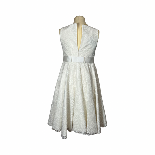 Monny Spitzenkleid mit Satinband