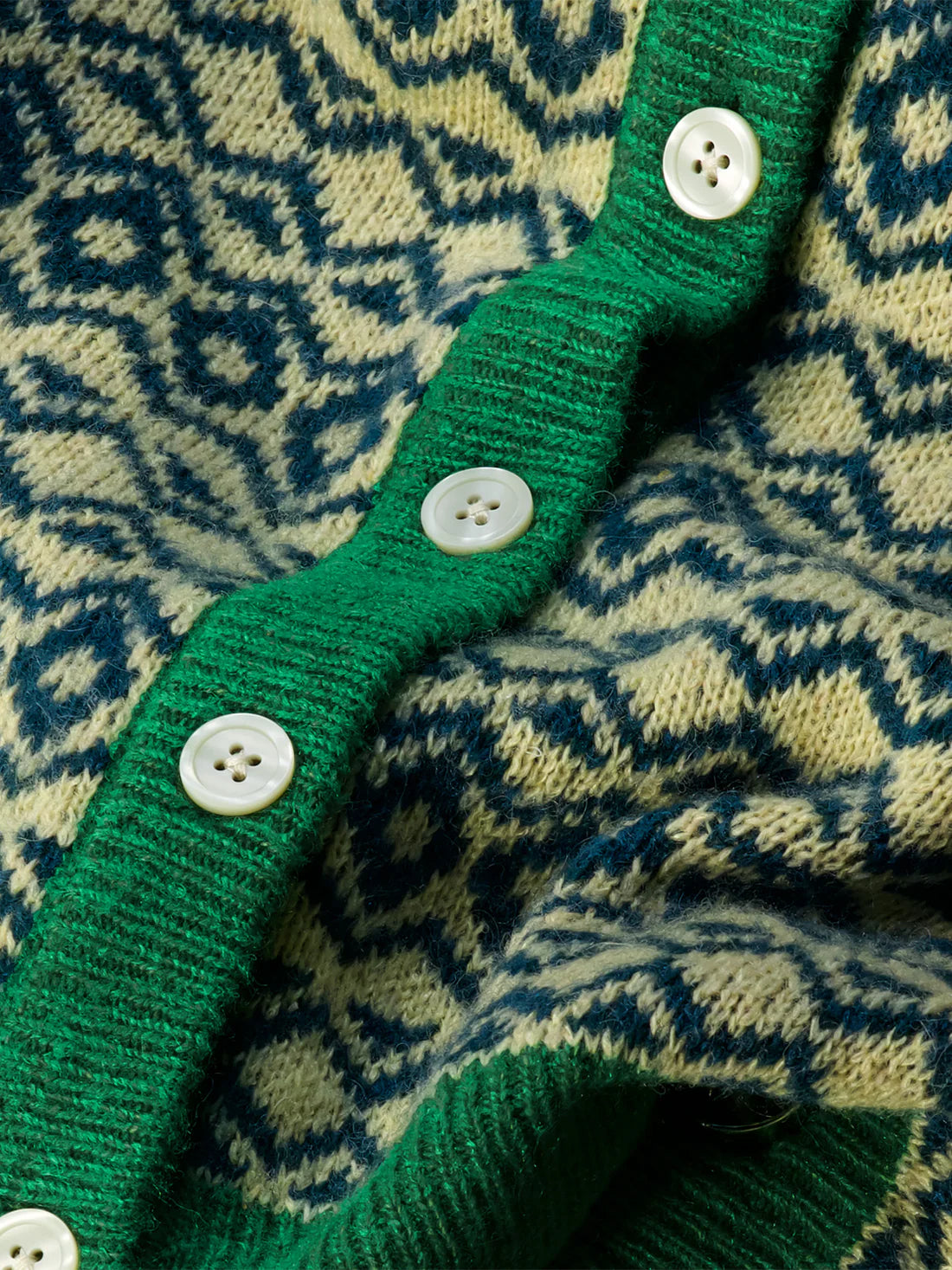 Strickjacke Littal Grün