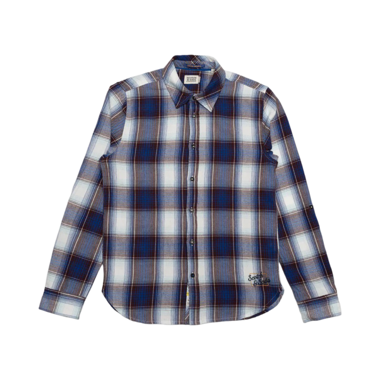 Scotch & Soda Kariertes Flanellhemd