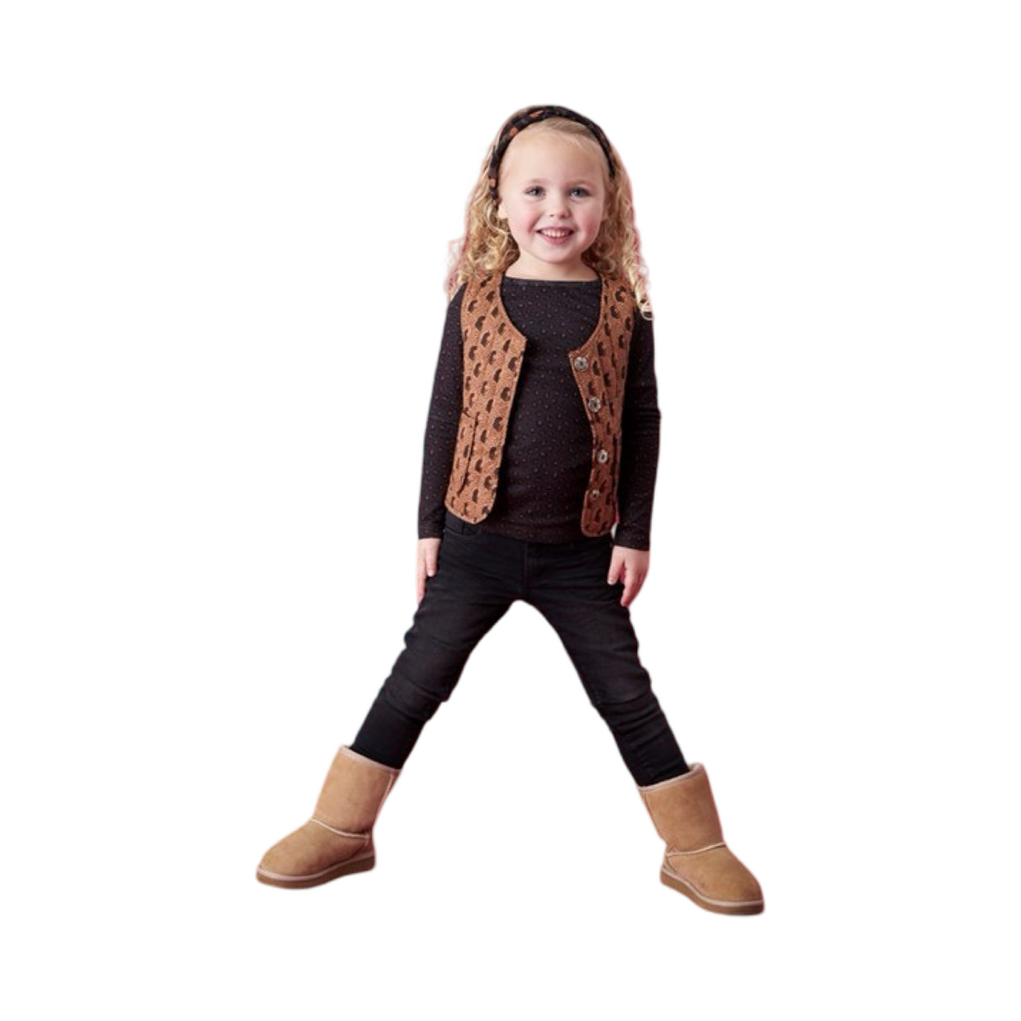 Jubel Color me panther Longsleeve Braun