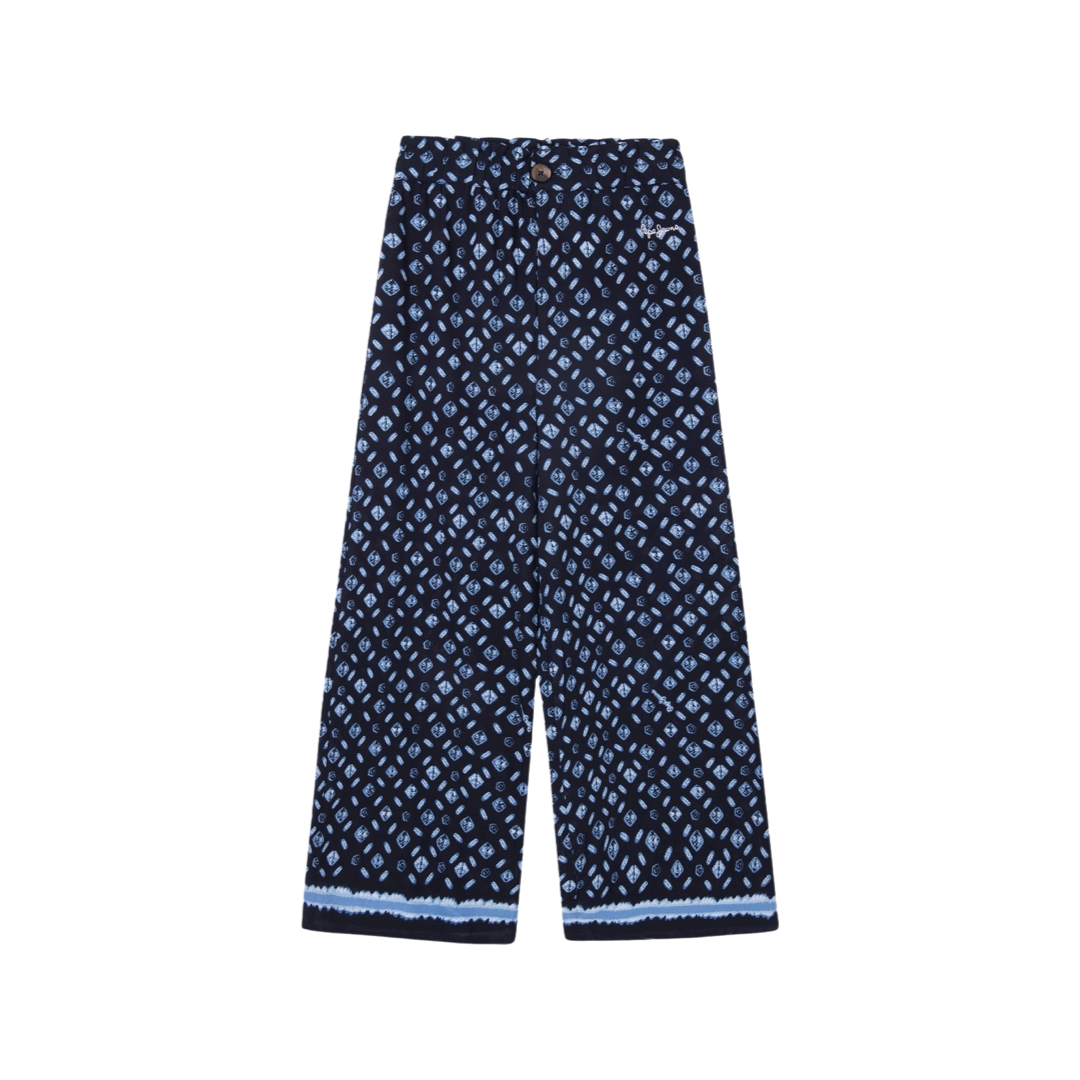 Pepe Jeans Stoffhose mit Allover-Muster Modell 'JACQUELINE'
