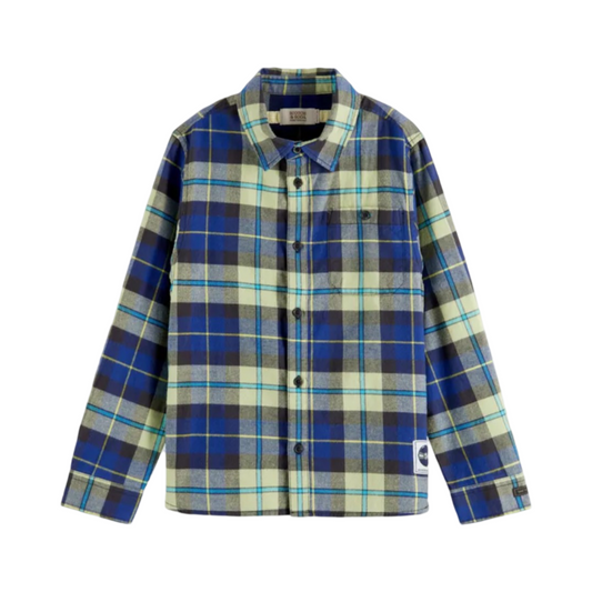 Scotch & Soda Check Flanell Hemd