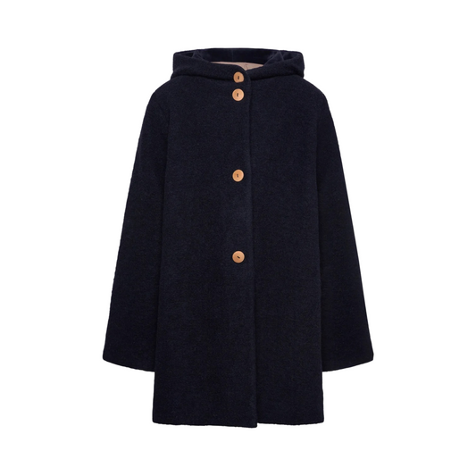 Coat Hood Wool Mantel